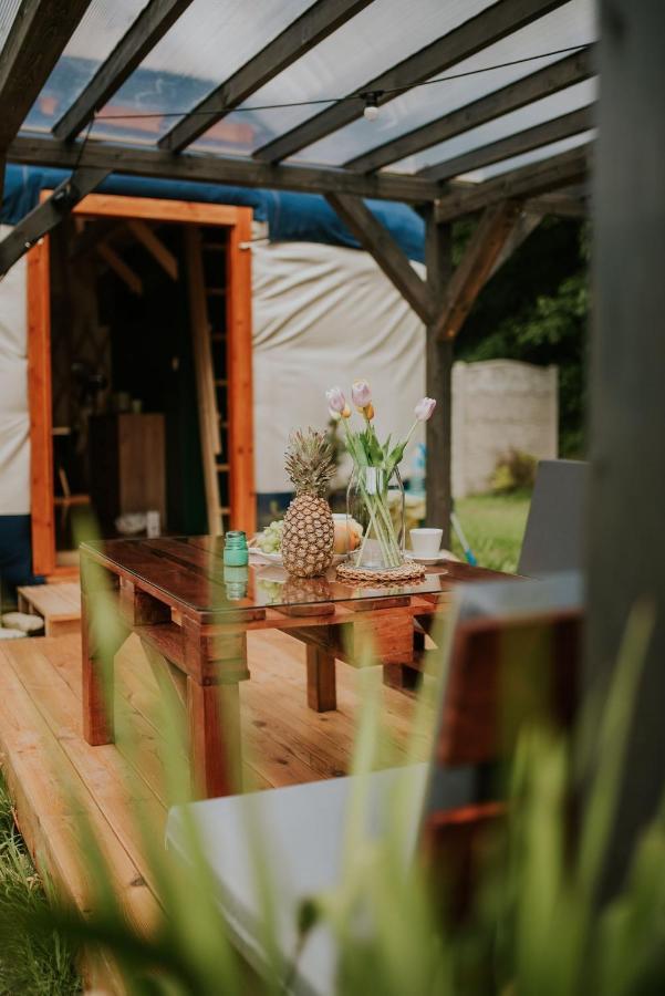 Aloha Glamp - Okragle Domki Przy Rzece - Balia I Sauna - Energylandia Zagornik Екстер'єр фото