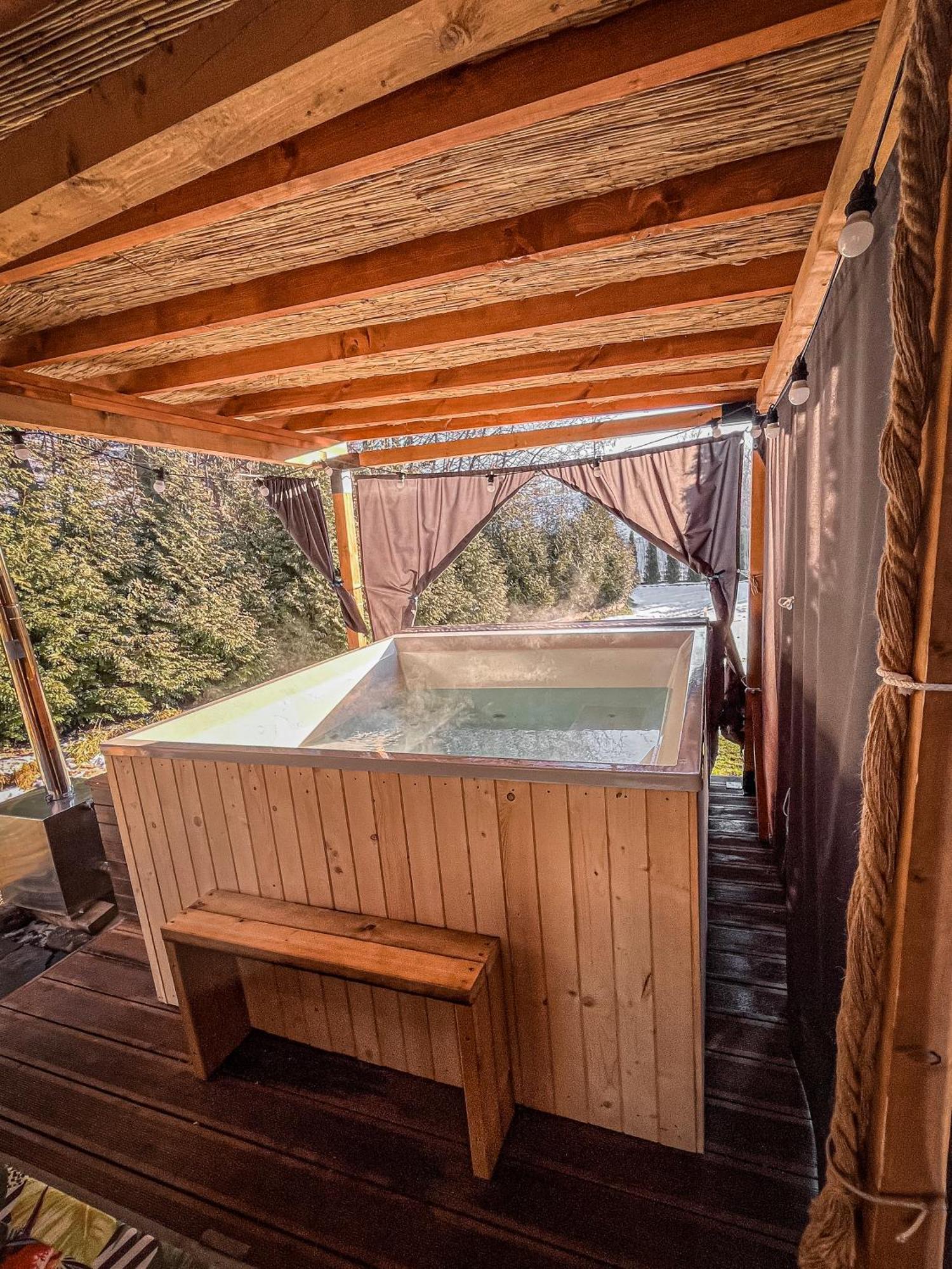 Aloha Glamp - Okragle Domki Przy Rzece - Balia I Sauna - Energylandia Zagornik Екстер'єр фото